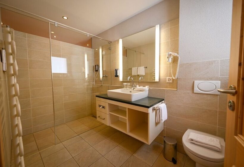 带2个卧室的高级套间, Romantik Hotel Schweizerhof