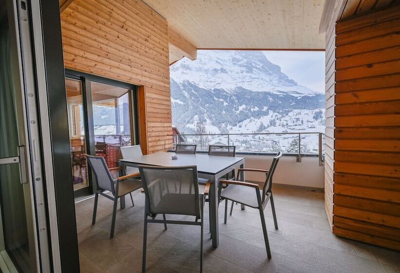 带2个卧室的高级套间, Romantik Hotel Schweizerhof