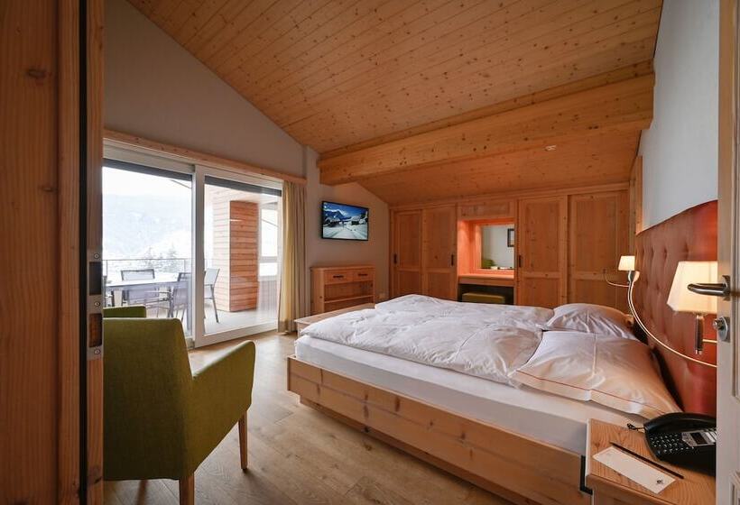 带2个卧室的高级套间, Romantik Hotel Schweizerhof