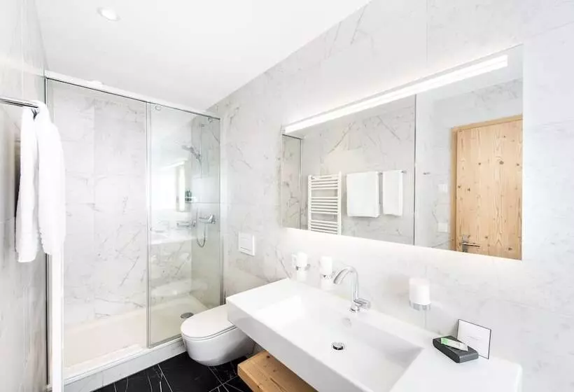 デラックスルーム, Posthotel Valbella   Berge, Spa & Wir