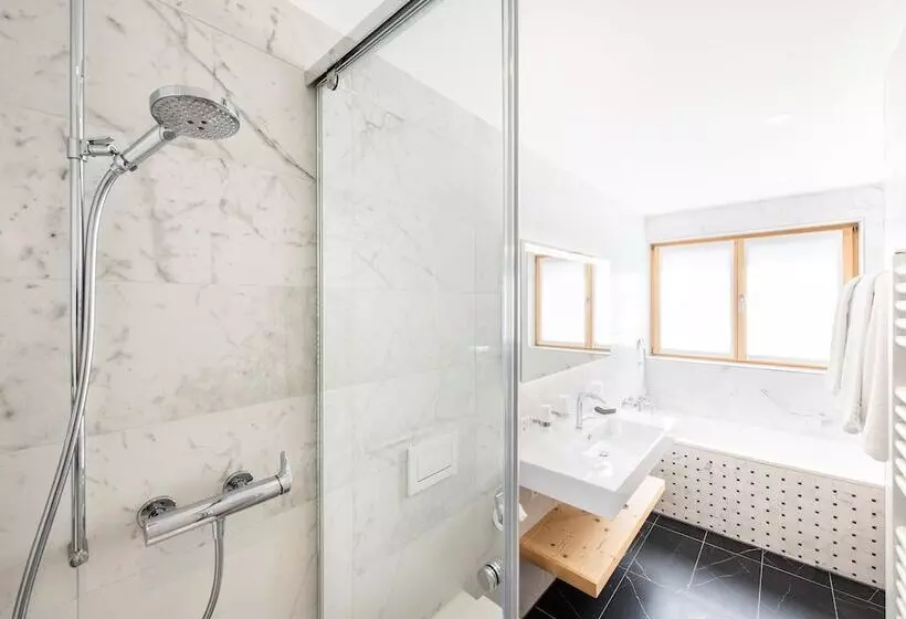 デラックスルーム, Posthotel Valbella   Berge, Spa & Wir