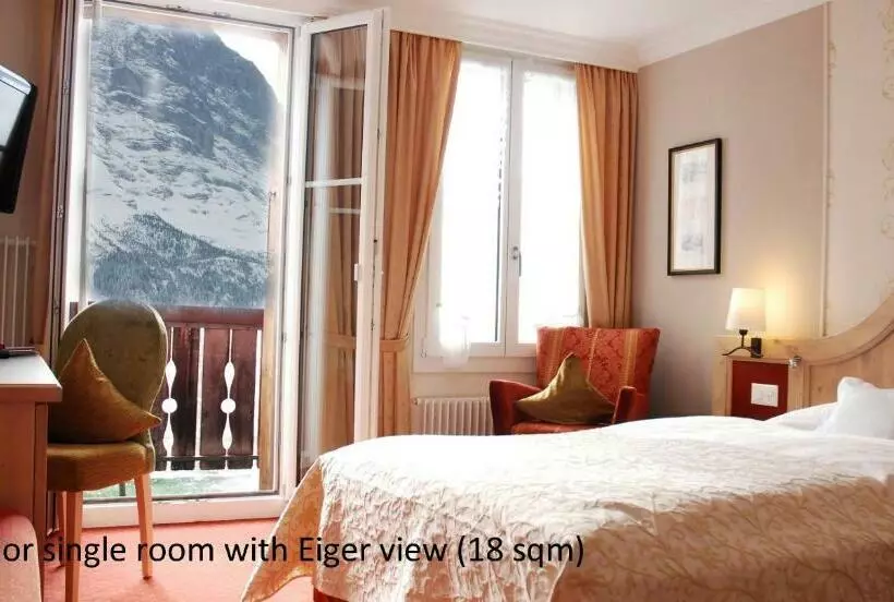اتاق راحتی یک تخته, Romantik Hotel Schweizerhof