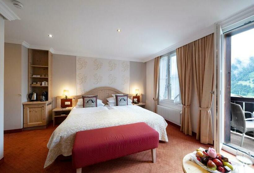 带观景的高级间, Romantik Hotel Schweizerhof