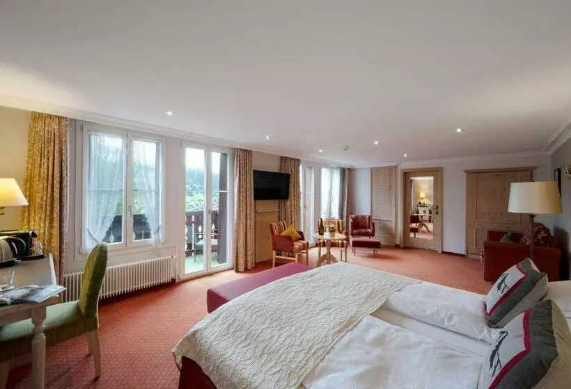 سوئیت جونیور با چشمانداز, Romantik Hotel Schweizerhof