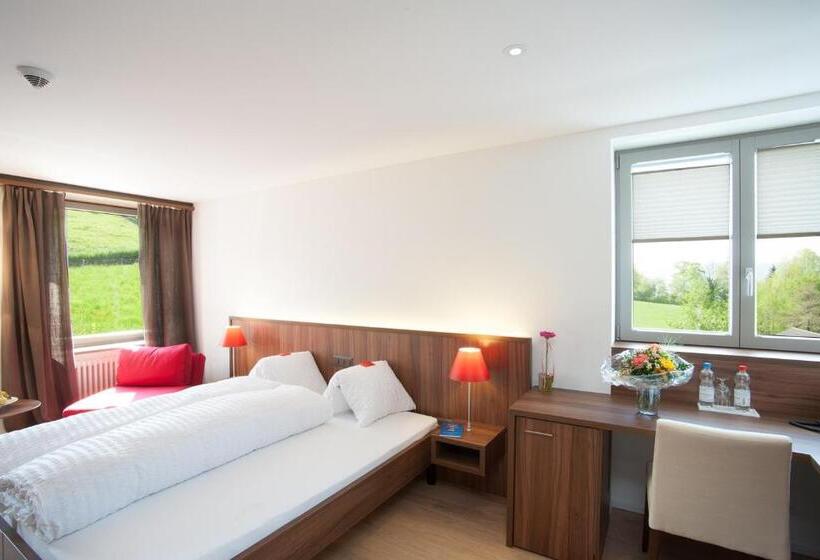 غرفة قياسية مطلّة علي الحديقة, Seehotel Delphin