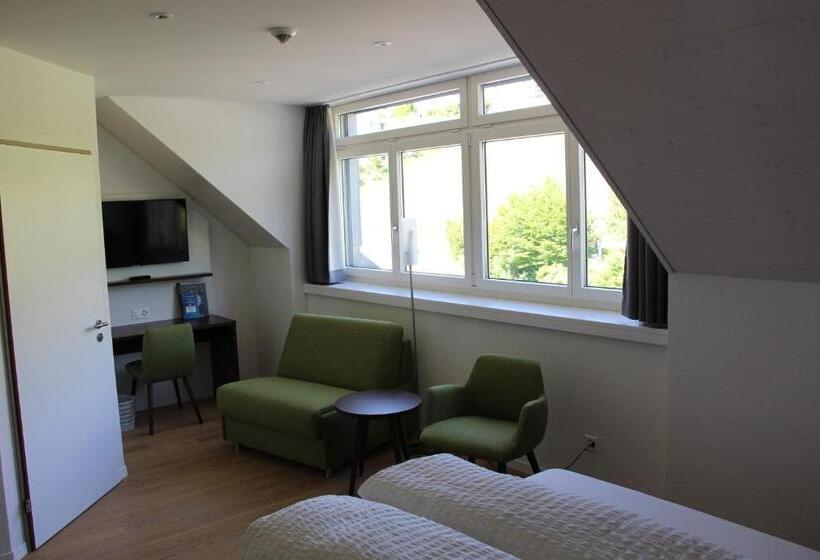 غرفة قياسية مطلّة علي الحديقة, Seehotel Delphin