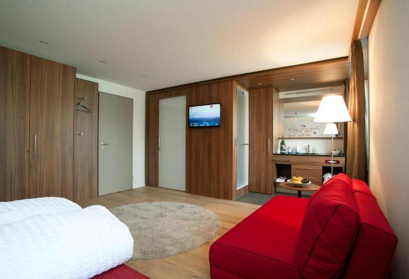 غرفة قياسية مطلّة علي الحديقة, Seehotel Delphin