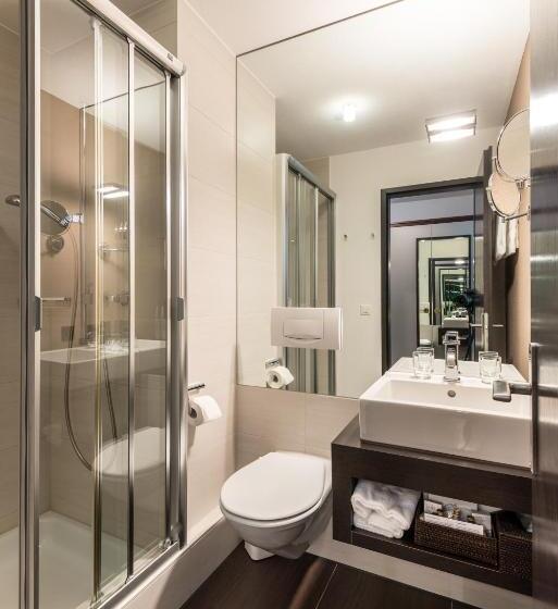 غرفة قياسية فردية مطلة على المدينة, Seehotel Sternen