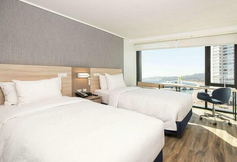 غرفة ديلوكس مطلّة علي البحر, Pullman Vina Del Mar San Martín