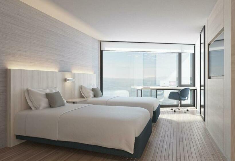 غرفة ديلوكس مطلّة علي البحر, Pullman Vina Del Mar San Martín