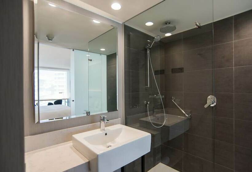 غرفة ديلوكس مطلة على المدينة, Pullman Vina Del Mar San Martín