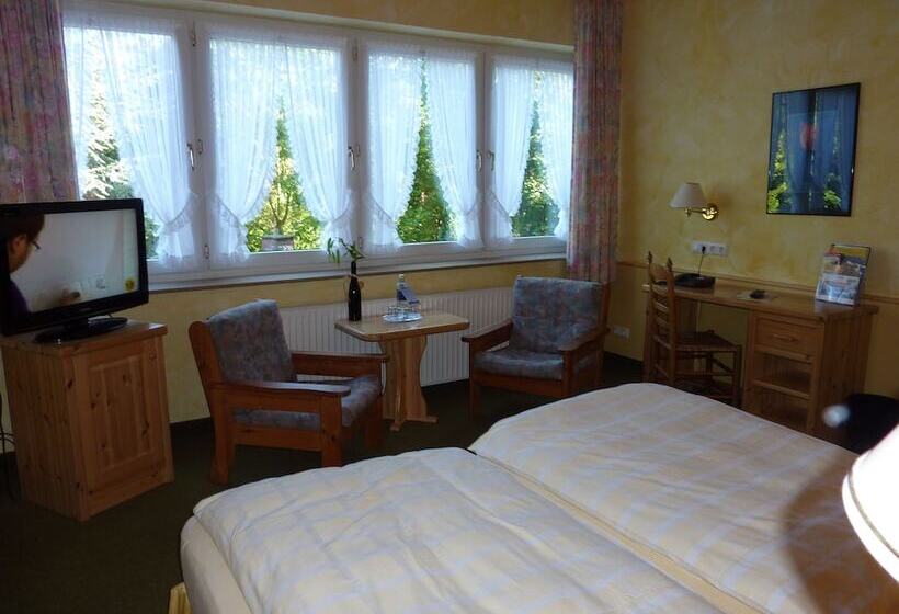 Номер Стандарт, Akzent Hotel Zur Wasserburg   Hotel Garni Bed & Breakfast
