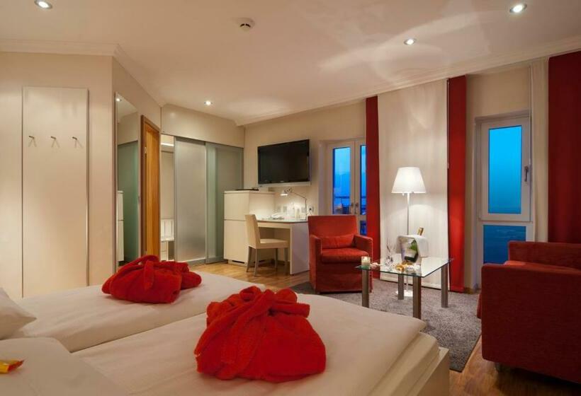 غرفة قياسية مزوَّدة بشُرفة, Strandhotel Georgshöhe