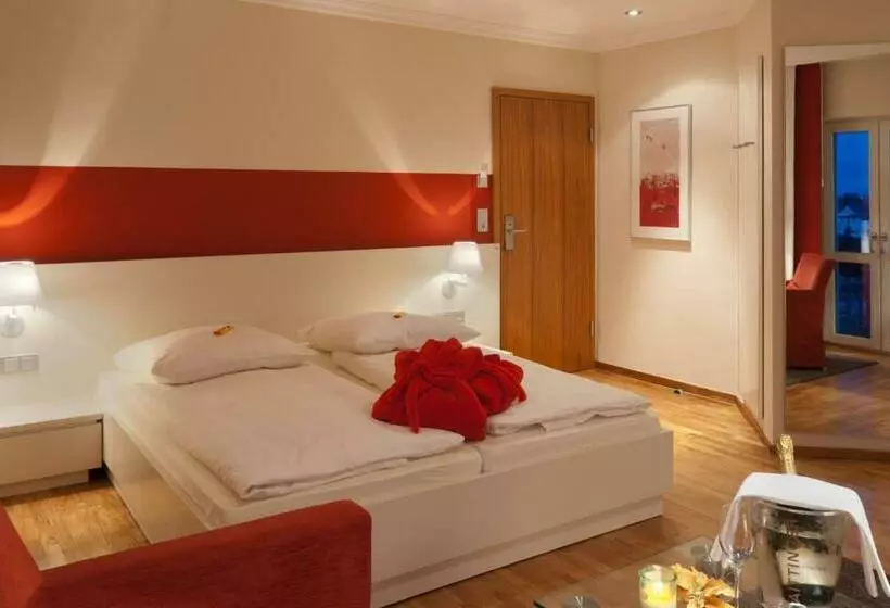 اتاق استاندارد با بالکن, Strandhotel Georgshöhe