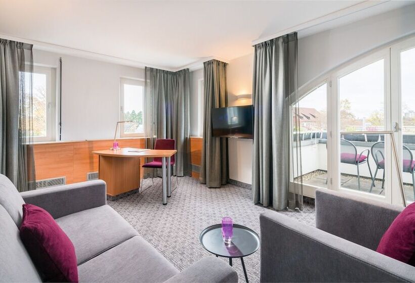 침실 1개 발코니 아파트, Best Western Plus Hotel Fellbach Stuttgart