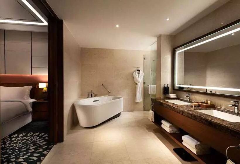 キングサイズベッドのスイートルーム, Hilton Heidelberg