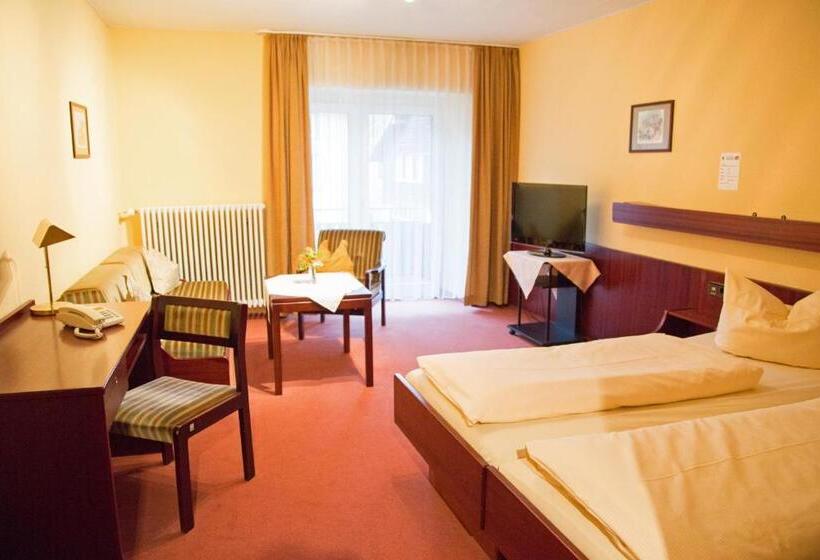 חדר סטנדרט עם מרפסת, Restaurant Löwen