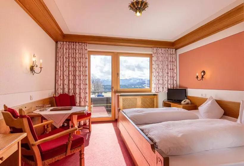 Quarto standart com varanda, Pension Heim