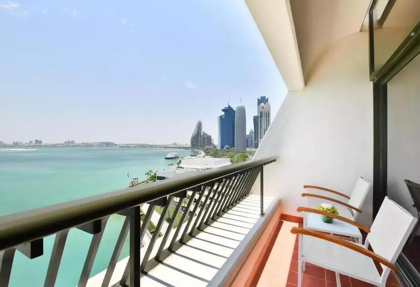 اتاق دلوکس با تخت کینگ و چشمانداز, Sheraton Grand Doha Resort & Convention