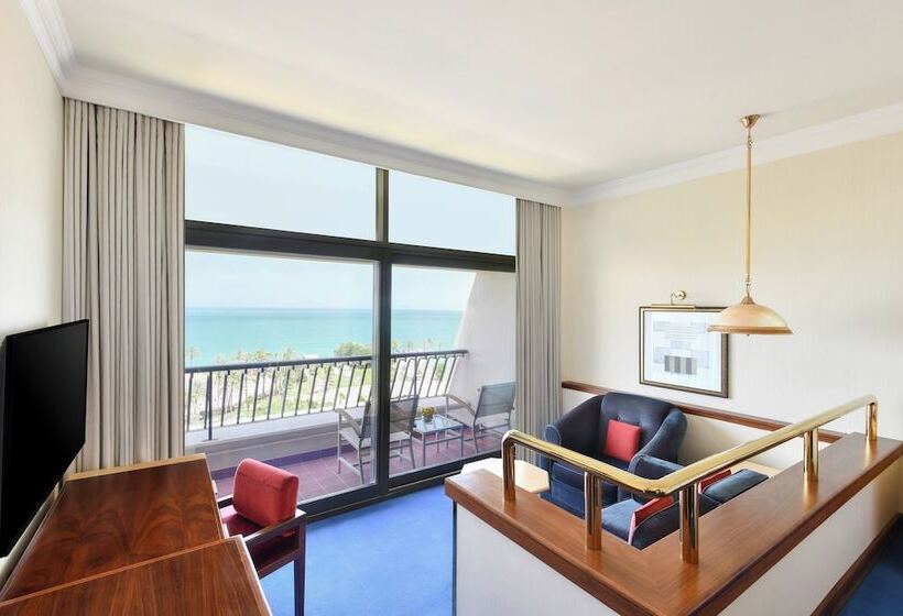 اتاق لوکس با چشمانداز دریا, Sheraton Grand Doha Resort & Convention