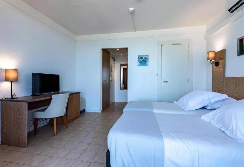اتاق استاندارد با چشمانداز دریا, Hôtel Propriano Arena Bianca