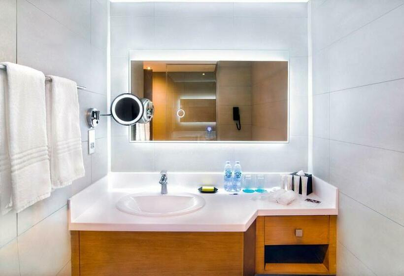 Номер Deluxe Кровать Кинг Вид на Город, Le Méridien Abu Dhabi