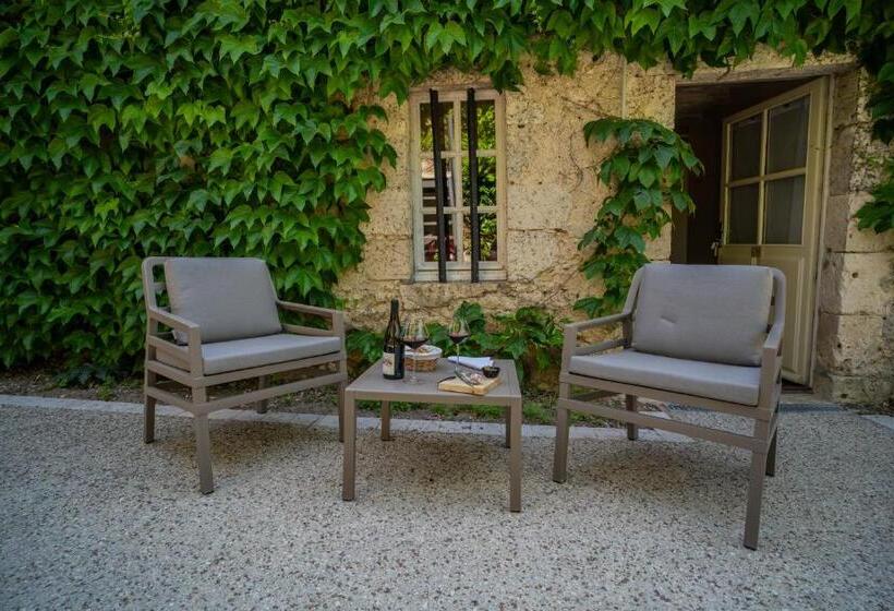 غرفة سوبيريور مزوَّدة بتراس, Auberge De La Caillère