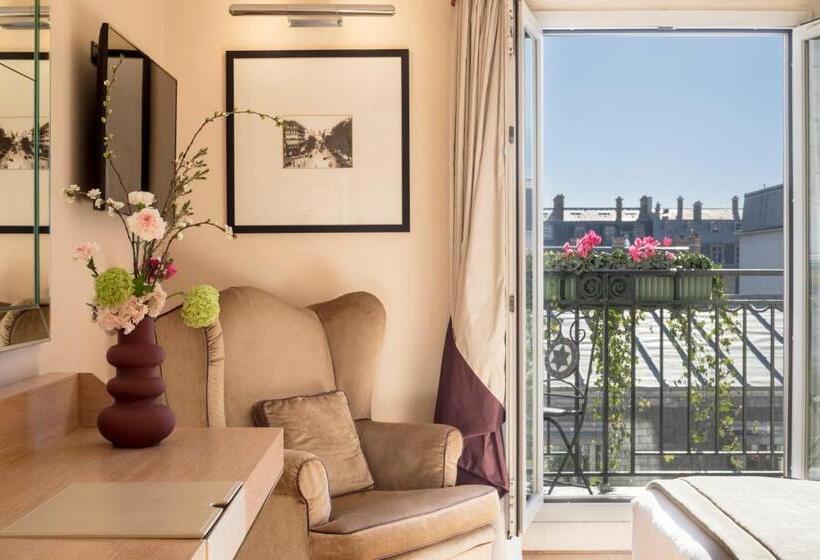 バルコニー付きデラックスルーム, Castille Paris – Starhotels Collezione