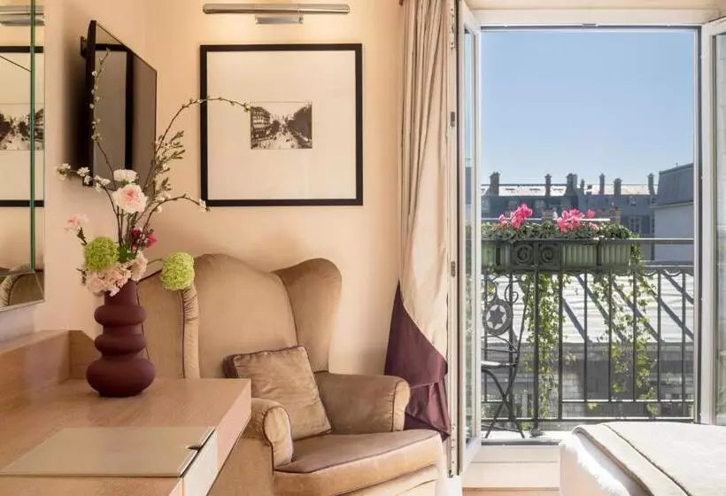 バルコニー付きデラックスルーム, Castille Paris – Starhotels Collezione