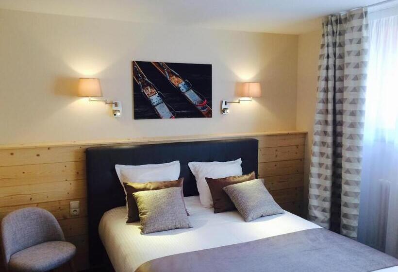 Номер Superior, Hôtel Spa & Restaurant ô Pervenches