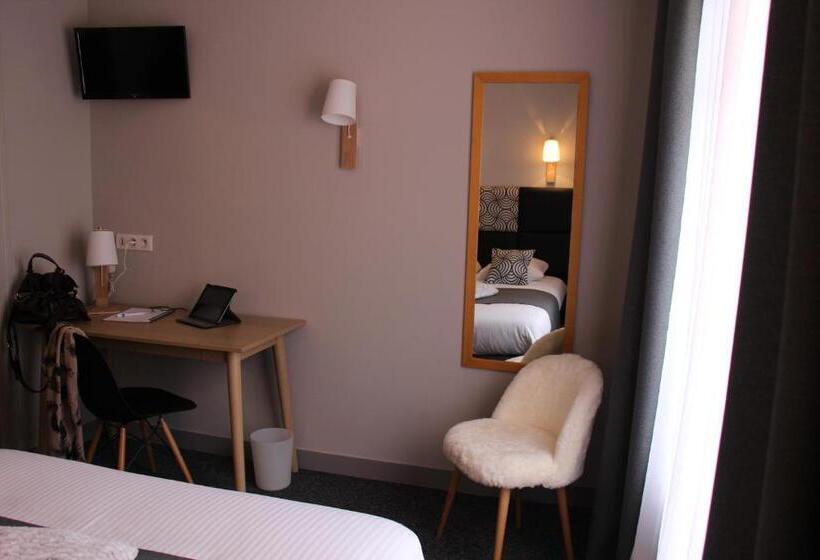 Номер Superior, Hôtel Spa & Restaurant ô Pervenches