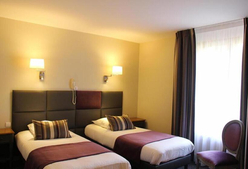 Номер Комфорт, Hôtel Spa & Restaurant ô Pervenches