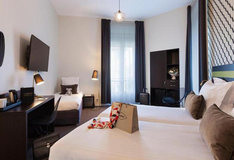 Номер Стандарт Трехместный, Le Soleia Nice Boutique Hôtel