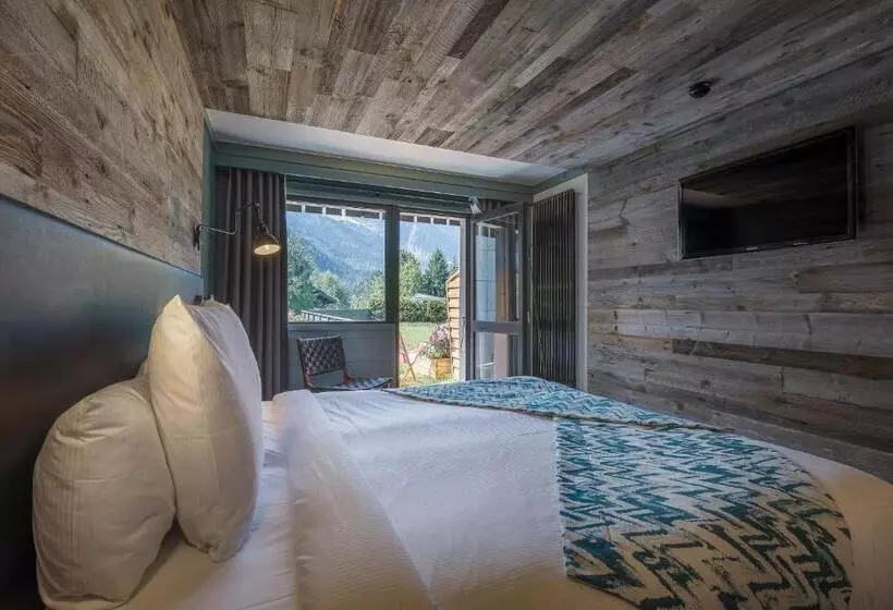 Standard-huone Näkymä, Chalet Hôtel Le Prieuré & Spa