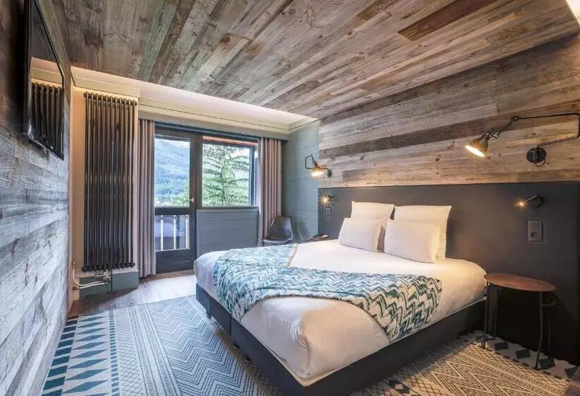 Standard-huone Näkymä, Chalet Hôtel Le Prieuré & Spa