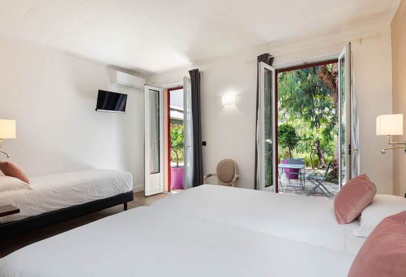 اتاق لوکس سه تخته, The Originals Boutique, Hôtel Des Orangers, Cannes