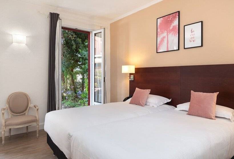 חדר דלוקס לשלושה, The Originals Boutique, Hôtel Des Orangers, Cannes