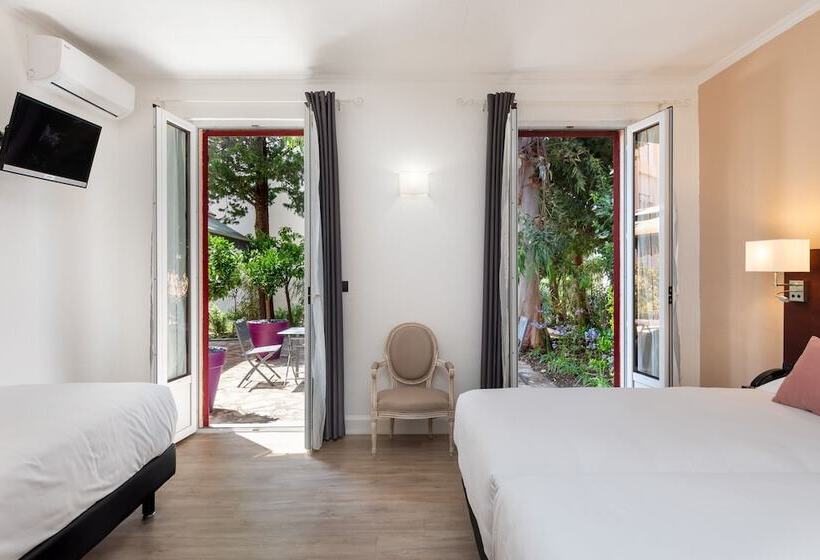 اتاق لوکس سه تخته, The Originals Boutique, Hôtel Des Orangers, Cannes