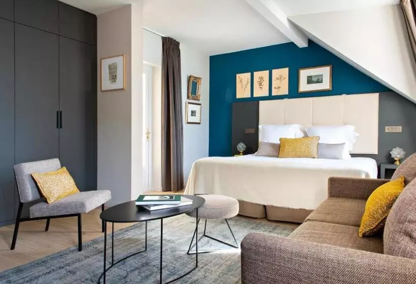 バルコニー付きデラックスルーム, Auberge Du Pere Bise  Jean Sulpice