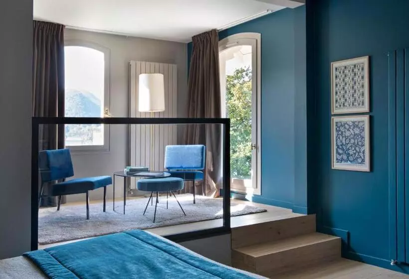 バルコニー付きデラックスルーム, Auberge Du Pere Bise  Jean Sulpice