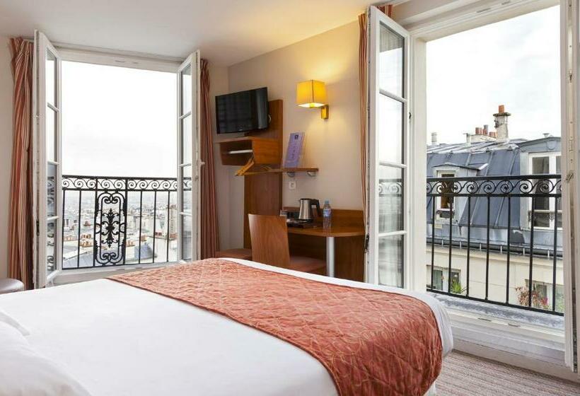 اتاق استاندارد سه تخته با چشمانداز, Timhotel Montmartre