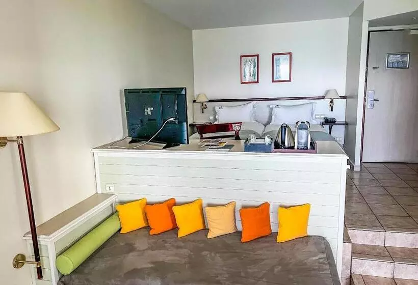 اتاق استاندارد با تخت دوبل و چشمانداز دریا, Auberge De La Vieille Tour