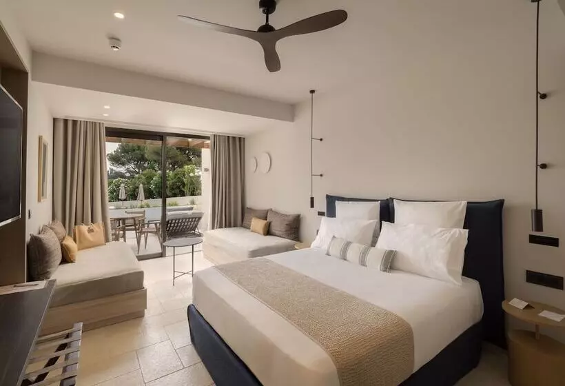 چشم‌انداز باغ اتاق کلوب, Dreams Corfu Resort & Spa