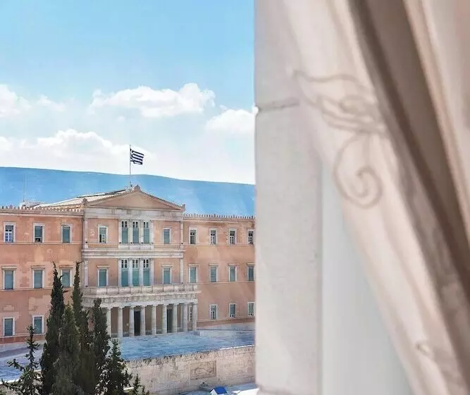 اتاق لوکس با چشمانداز شهر, Grande Bretagne, A Luxury Collection Hotel, Athens