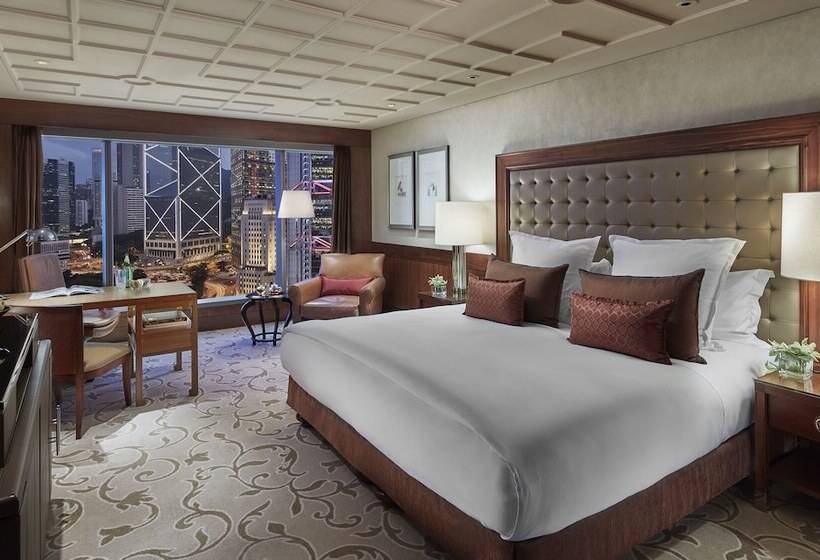 اتاق استاندارد با چشم‌انداز شهر, Mandarin Oriental Hong Kong