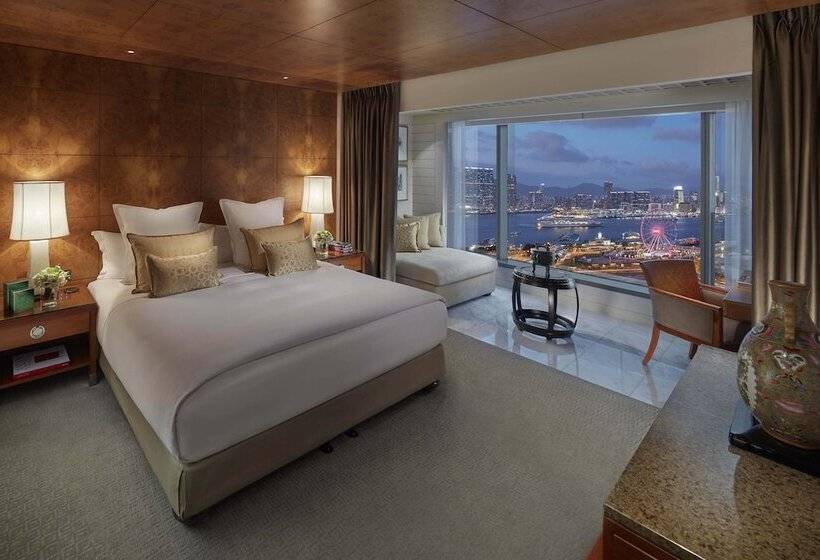 اتاق کلوب با چشم‌انداز, Mandarin Oriental Hong Kong