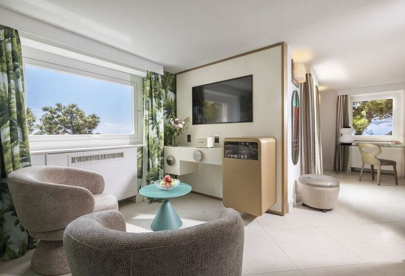 غرفة إدارية مطلة على البحر, Punta Tragara