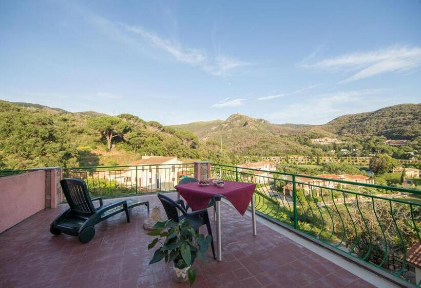 テラス付きシングルルーム, La Feluca