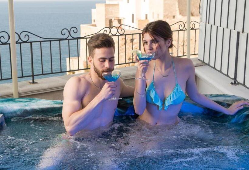 디럭스 룸 바다 전망, Covo Dei Saraceni