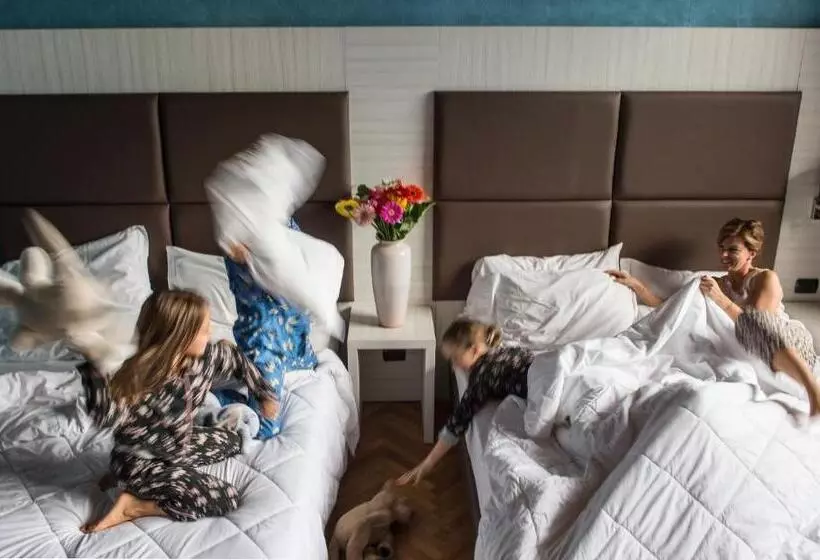 اتاق استاندارد چهار تخته, Grand Hotel Panoramic